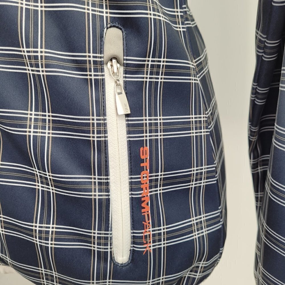 Stormpack Navy Plaid Softshell Jacket - image 2
